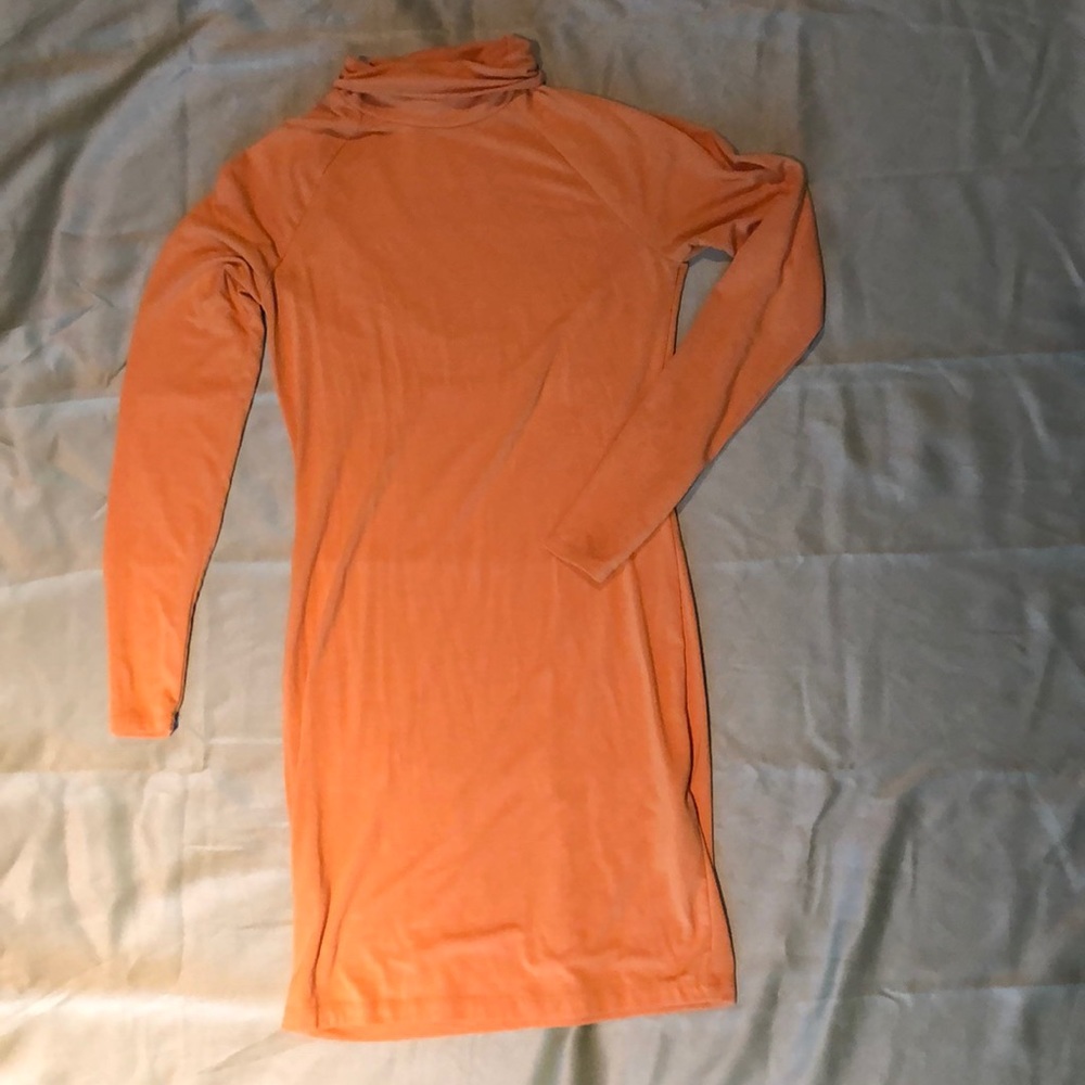 Turtle neck dress